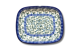 160 Bunzlau Rechthoekige schaal 1822X